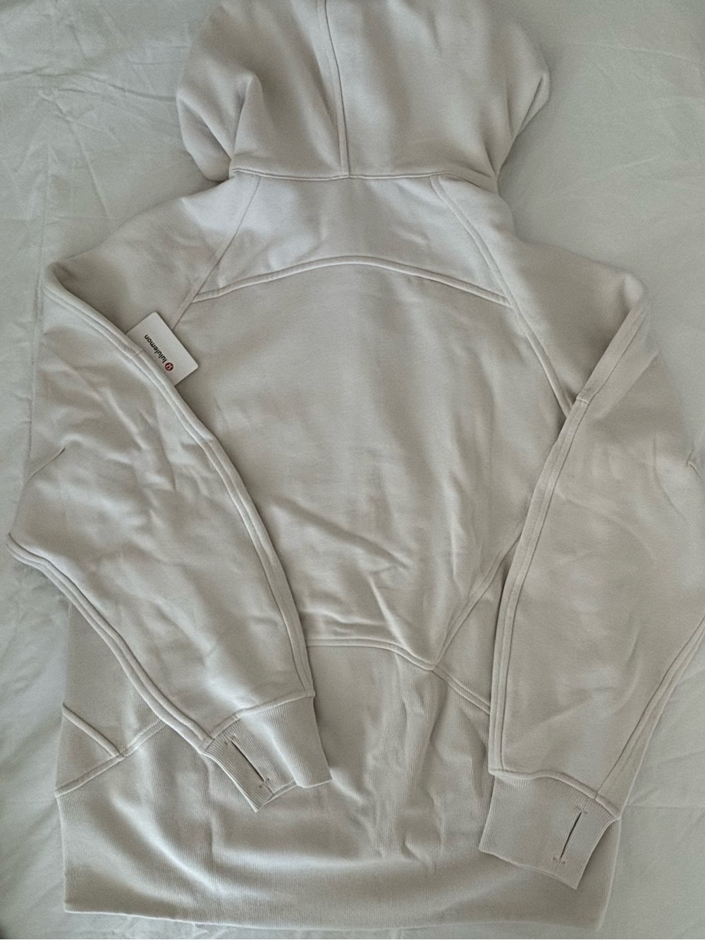 Scuba oversized half zip long hoodie - Picture 2 of 2